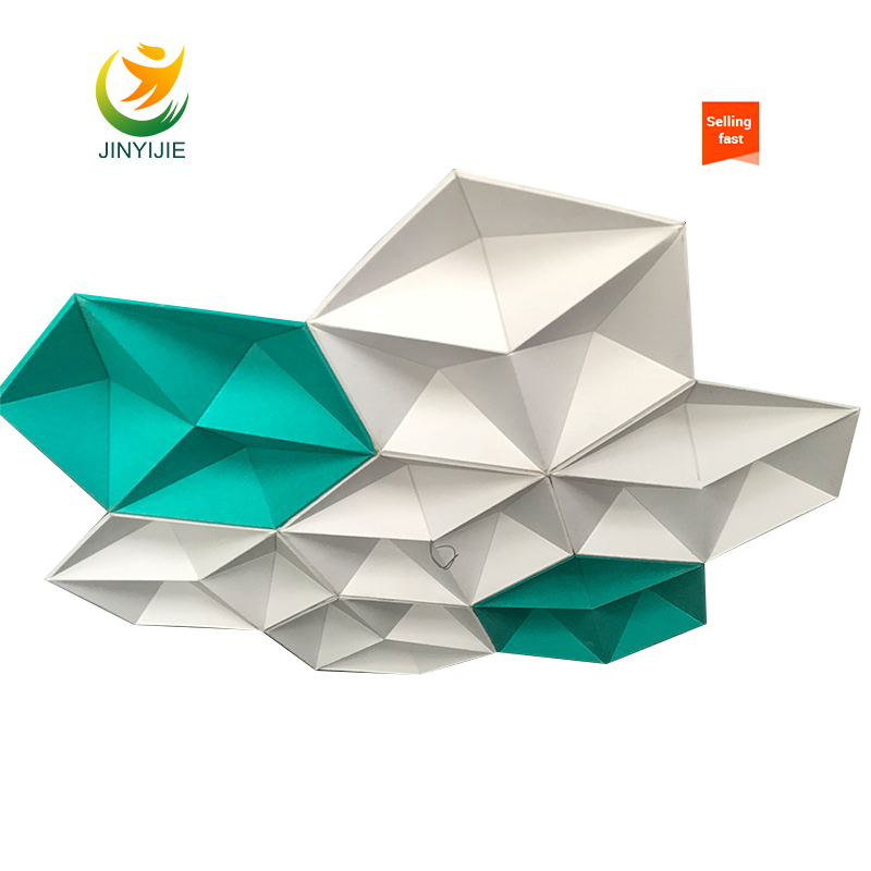 
100% pet переработанный ПЭТ Войлок 2x4 потолочная плитка 100 полиэстер устойчивые к влаге хлопковые панели 