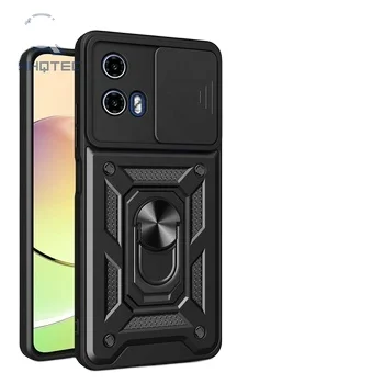 Dust-proof armor with  braced  mobile phone cases for MOTO G04-G24
