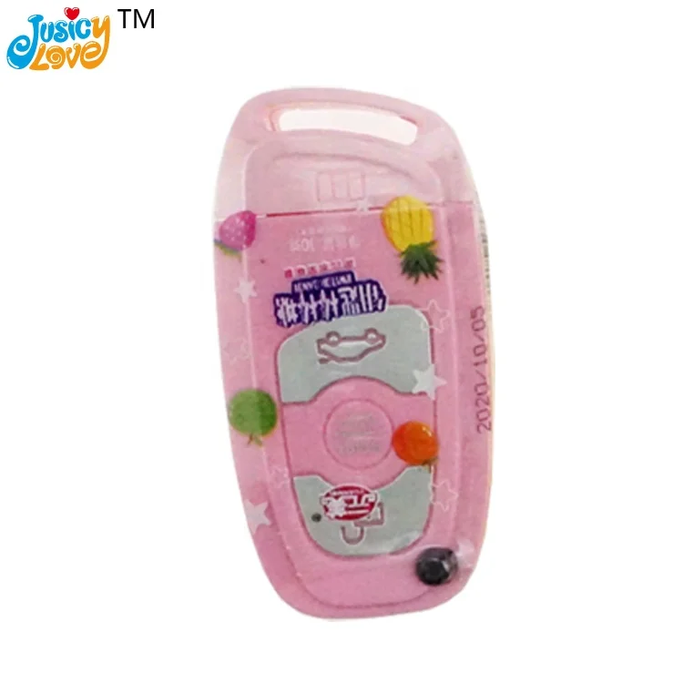 Высококачественная игрушка в форме ключа от машины, конфеты с фруктовым вкусом, жесткий леденец, конфеты