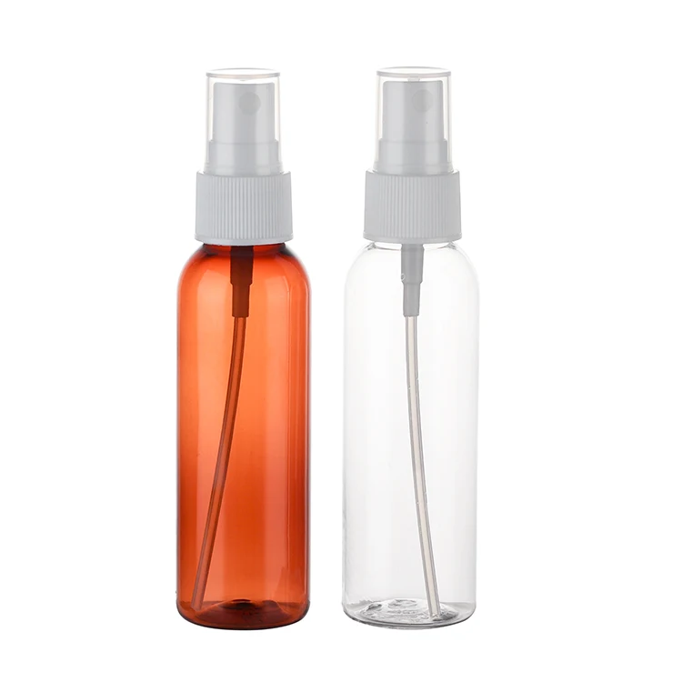 50ml 60ml 70ml 75ml Empty Transparent Plastic Fine Mist Spray Pet Bottle