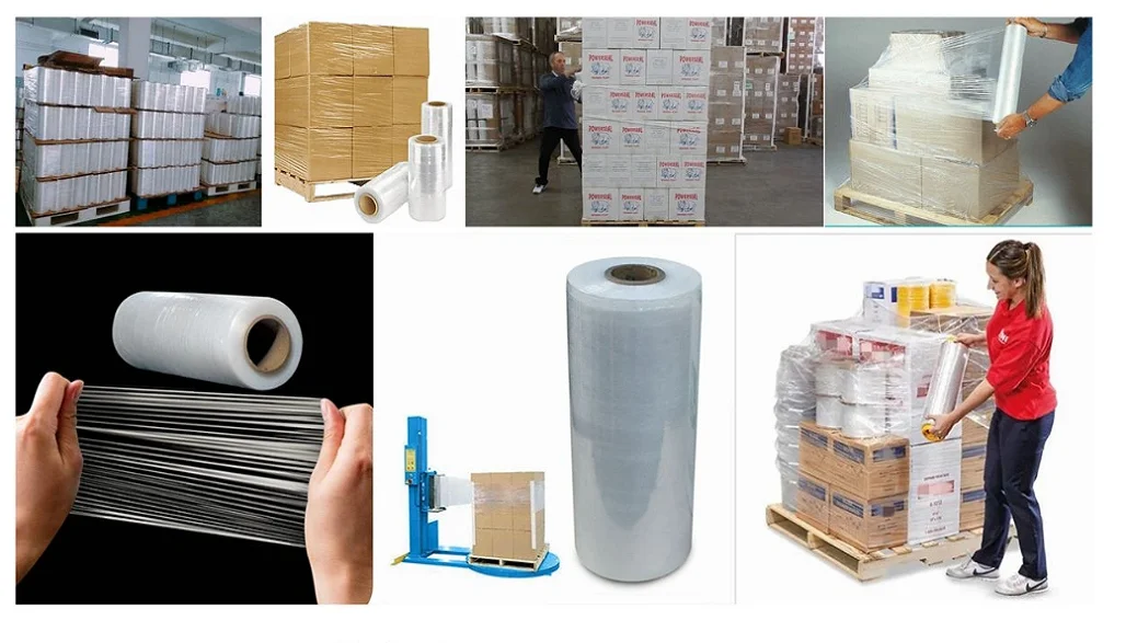 PLA Pallet Transparent Heat Shrink Wrap Stretch Film Biodegradable Wrapping Plastic Film