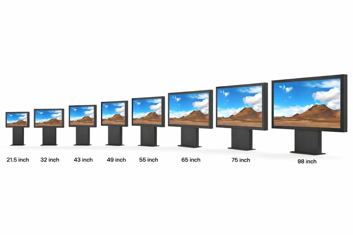 Outdoor LCD Screen Sizes