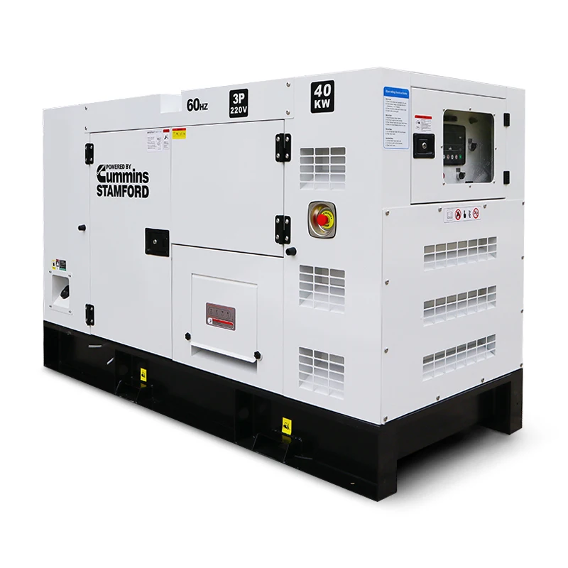 24kW 30kVA 50Hz Silent Diesel Generator with DCEC-Cum-mins Motor Engine for Greenhouse Use