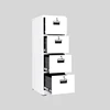 Lotus white (outer frame pure white, drawer inside black)