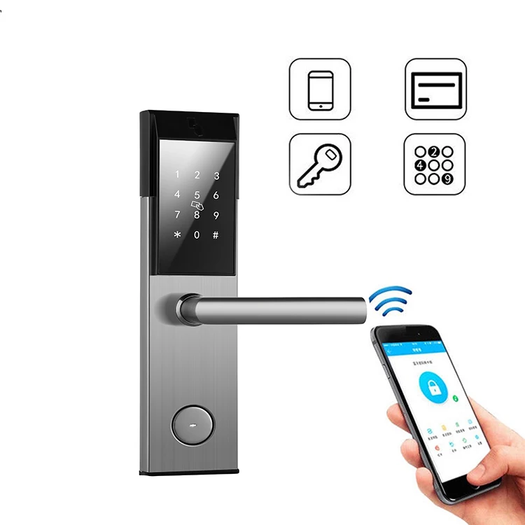 High Security Anti Theft Smart Lock Door Digital Intelligent Electronic WiFi TTLock Door Lock for Home