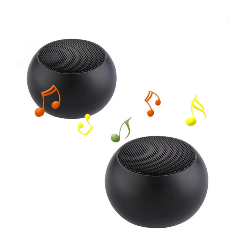 Factory Direct Portable Mini Speaker Tiny Wireless Bluetooth Speaker TWS Pairing Sound Box for Hiking Room Bike Car