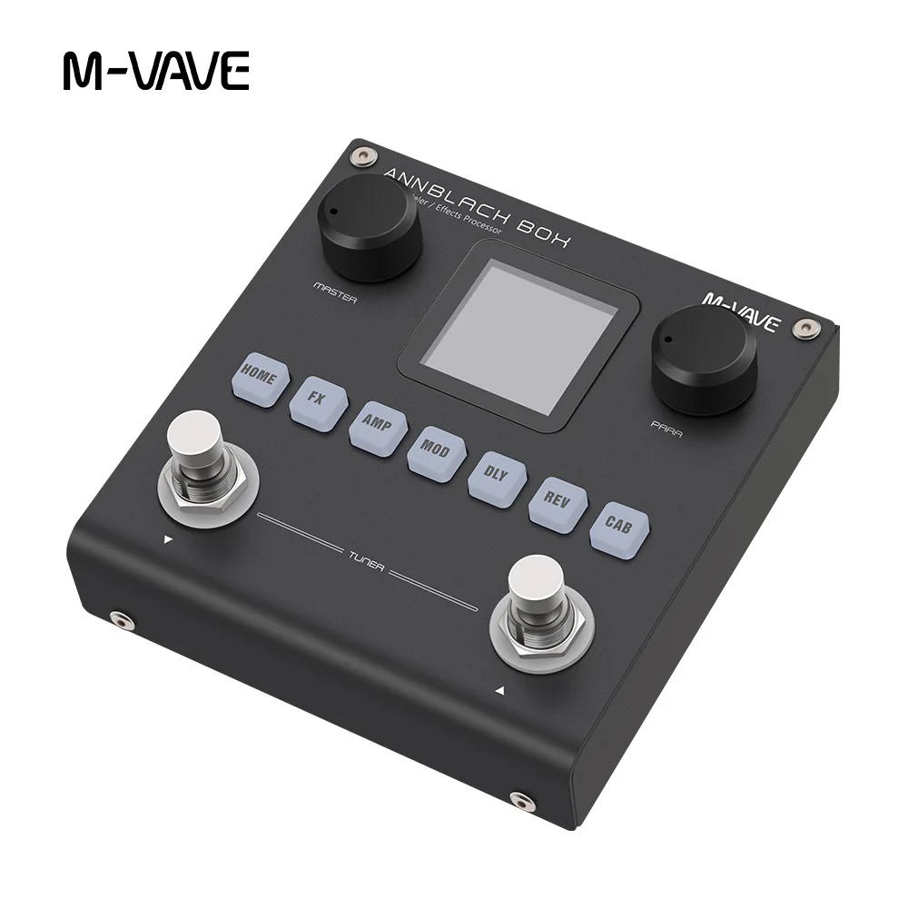 M-VAVE BLACKBOX Guitar Multi-Effect Pedal - Stage Ready