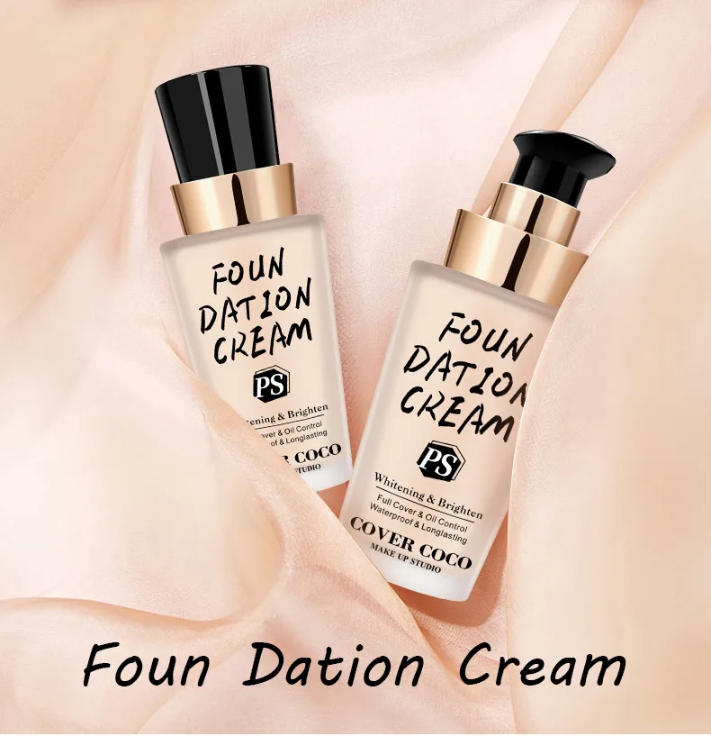 Wholesale Moisturizing Foundation Cream Waterproof Repairing Concealer Facial Foundation