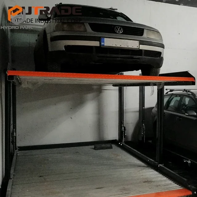 Четырехпочтовый Автостоянка Гидравлический Гараж автомобильный подъемник подземный парковочный подъемник