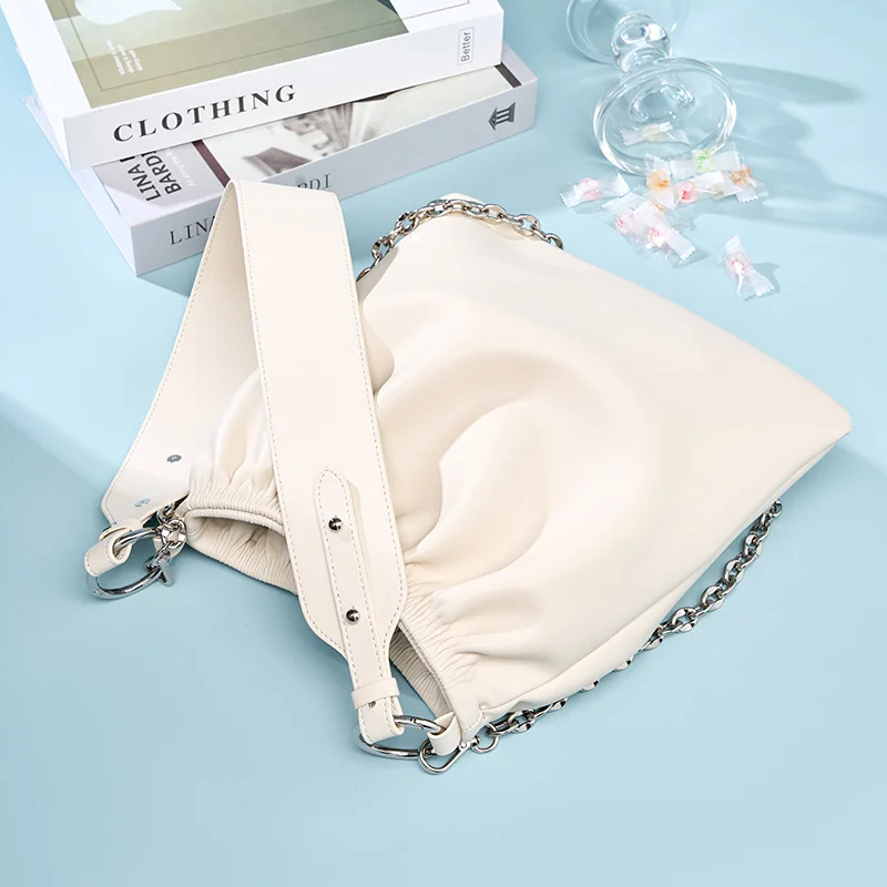 Customize Design Hot Sale Soft Leather Ladies Comfortable Leather Crossbody Underarm Bag for Women’s Shoulder Bags
