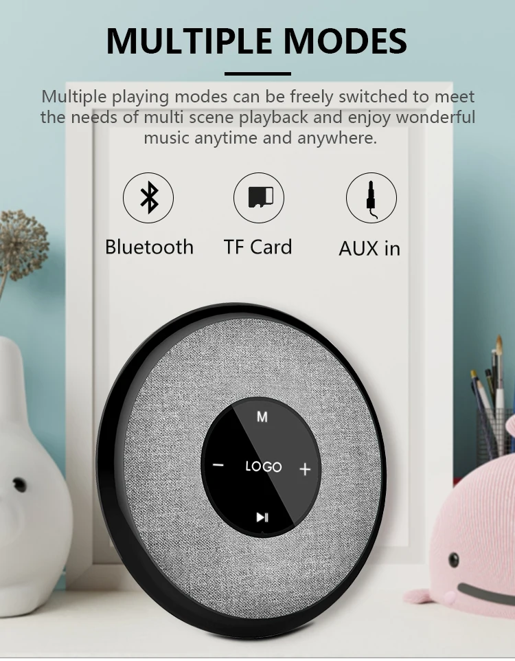 Mini Portable Floating Levitating Waterproof Bluetooth Speaker For Mobile Phone - ANKUX.COM
