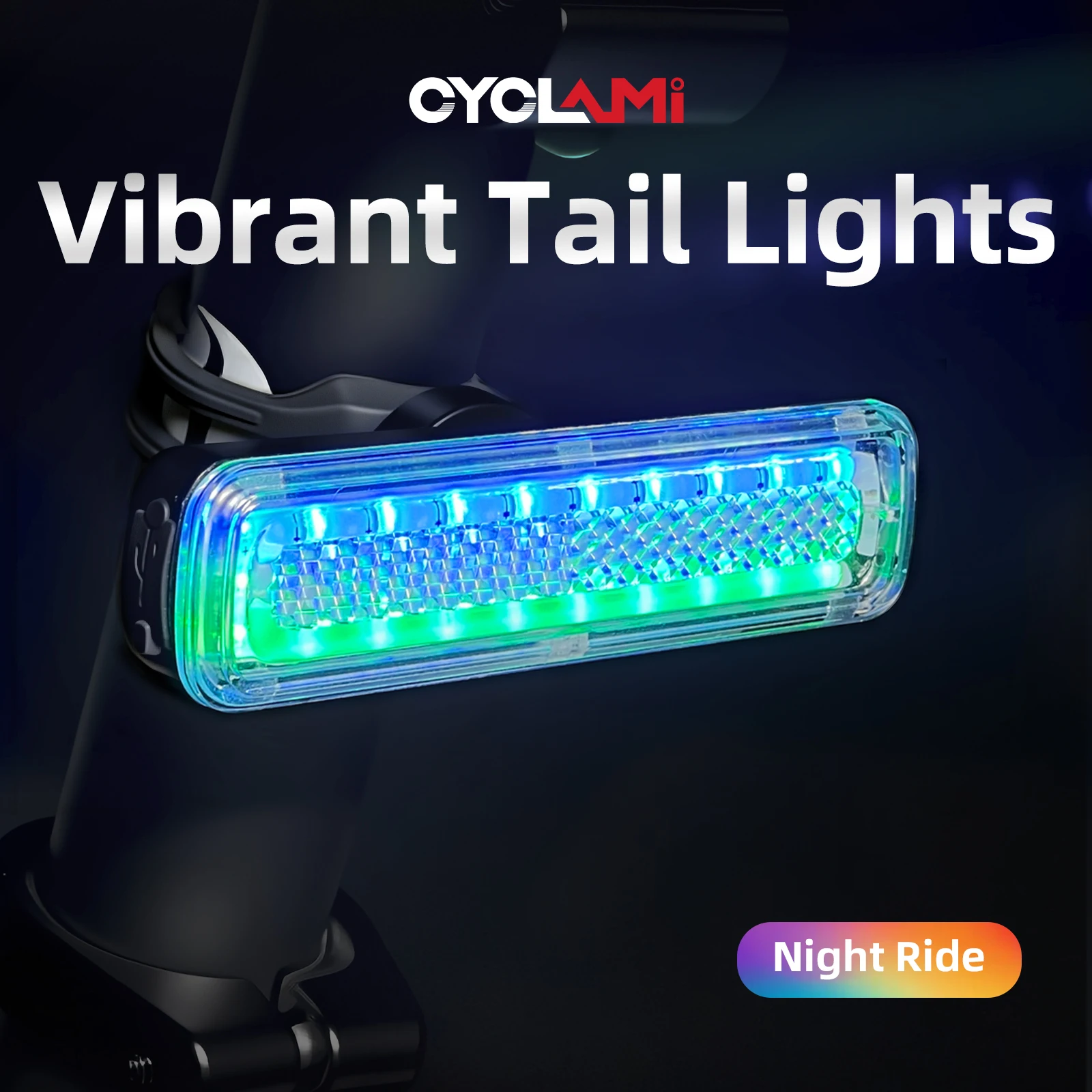 Lampe Solaire Avertissement Pour Moto - Feu Arrière Rechargeable USB - Capteur De Vibration & 4 Modes - Pour Sécurité Nuit & Voyages - 9
