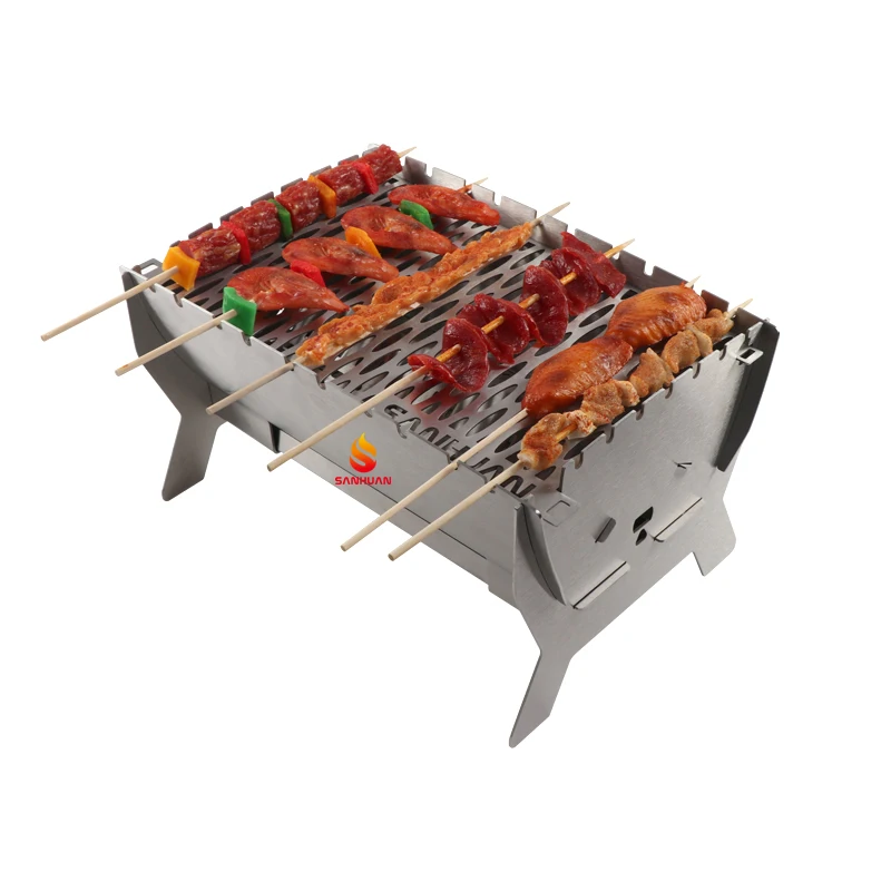 2023 Latest Stainless Steel Outdoor Detachable Bbq Gas Portable ...