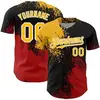 Yellow and Black and Red