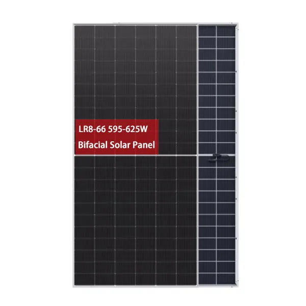 Hi-MO7 LR8-66HGD 595-625M Bifacial Dual Glass Solar Plate Solar Power 595W 610W 625W Longi Solar Panel System PV Module for Home
