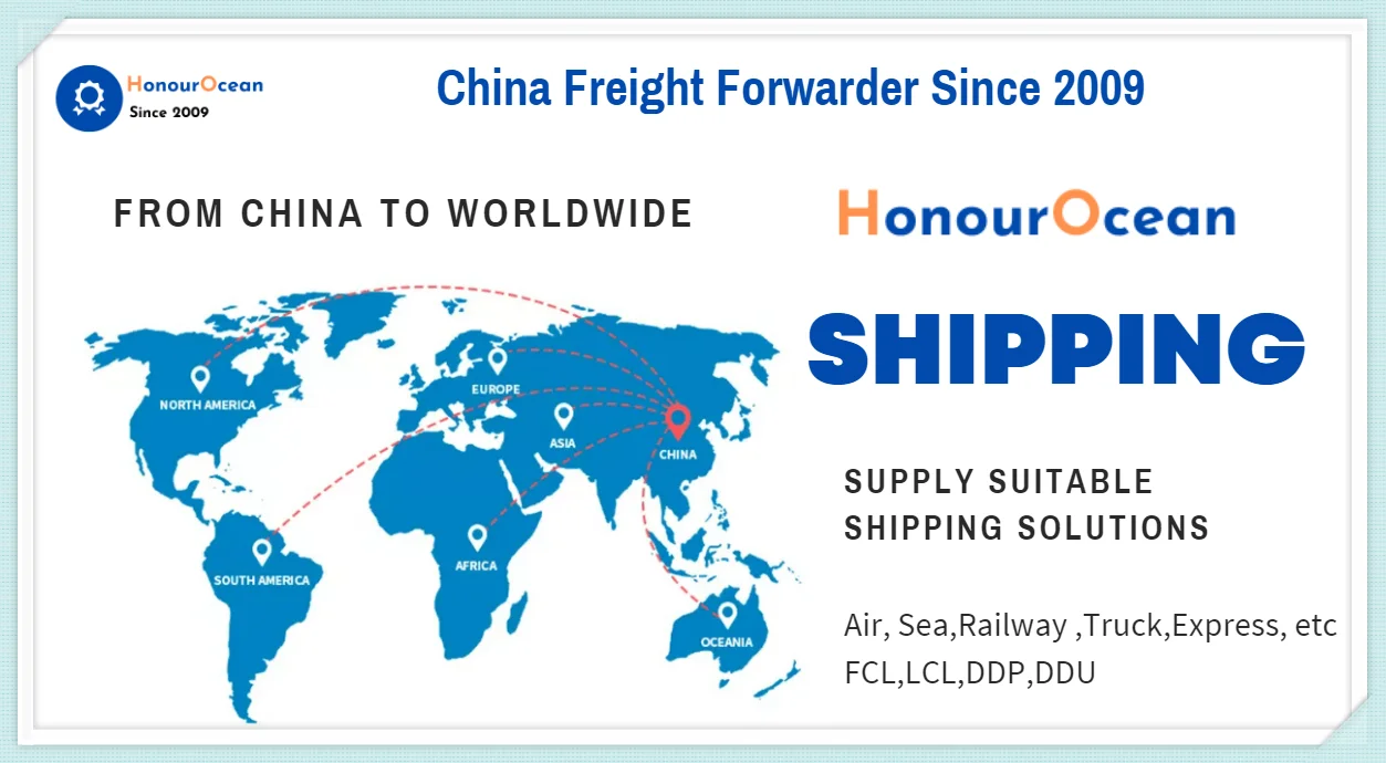 Fulfillment Center locations Europe - Honourocean top freight  forwarder in china