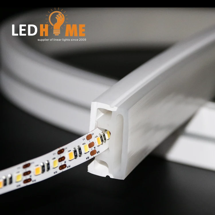Neon LED Flexible Strip Outdoor Warm White Digital Neon LED Tube Magic Performance Light 90 IP65 Ceiling Custom Neon Lights 15mm
