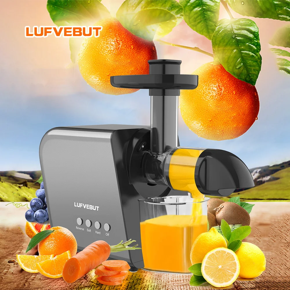 Lufvebut Cold Press Slow Juicer Fruit And Wheat Grass Juicer Kitchen