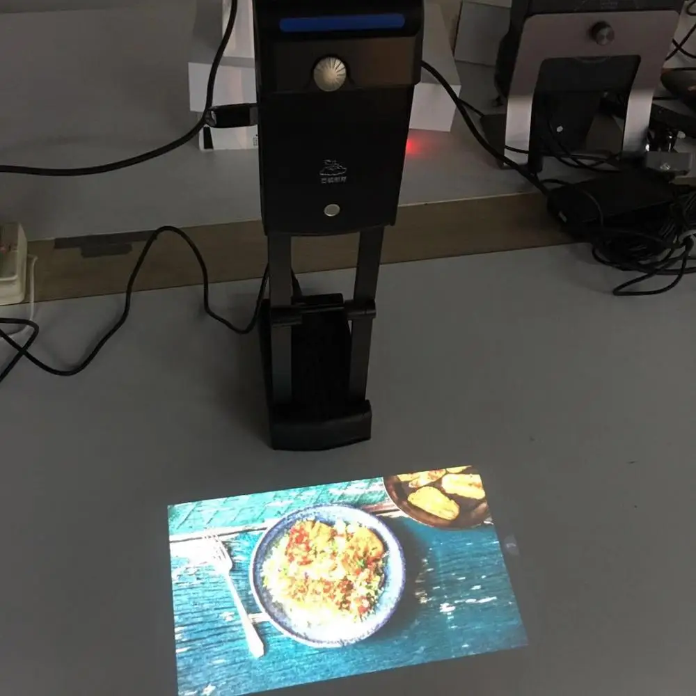 Портативный интерактивный планшетный проектор технология лазерной калибровки изображения