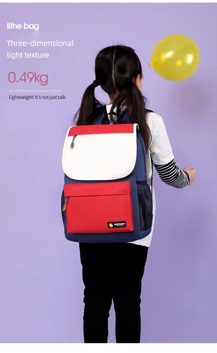 Customized backpack with logo training course gift backpack for primary and secondary school students double-shoulder bag