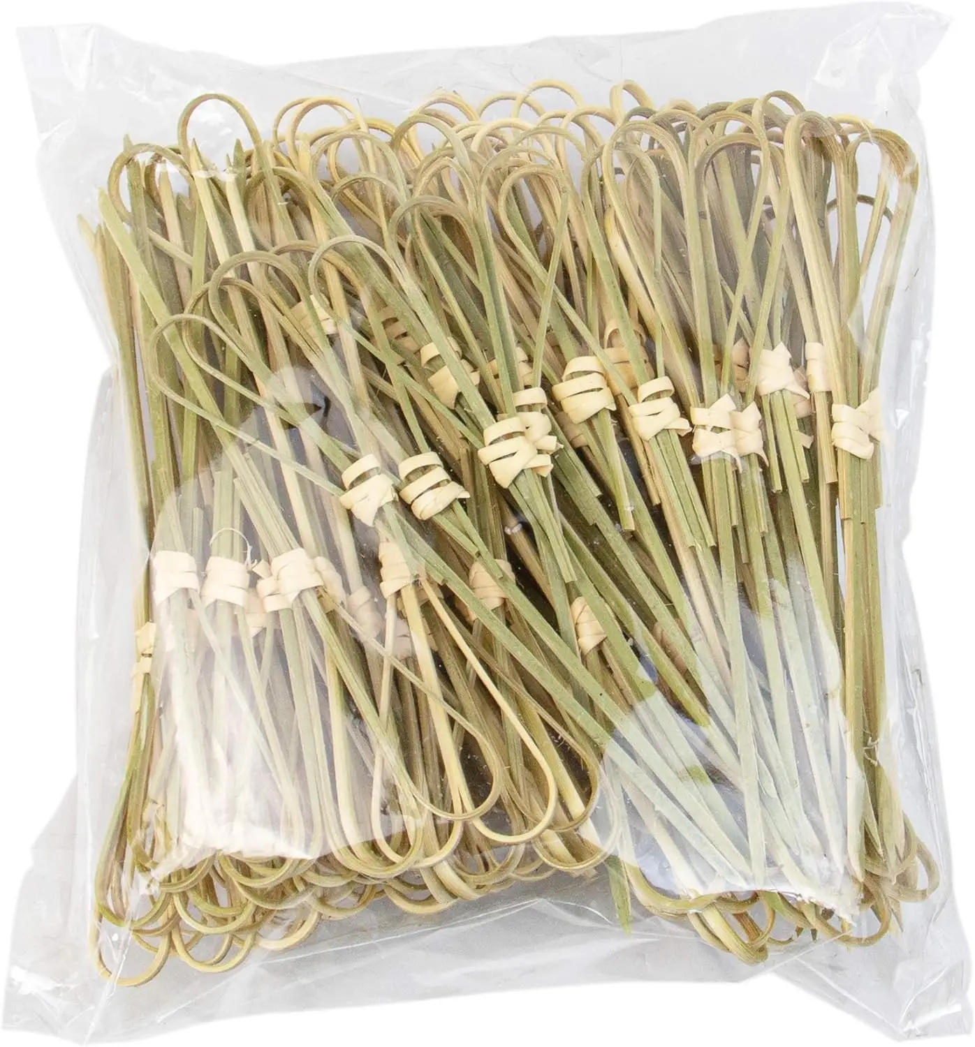 Bamboo Knot Skewers Flower Sticks Toothpicks for Fruit Eco-friendly Heart Shaped Decorate Bamboo Toothpicks Skewers