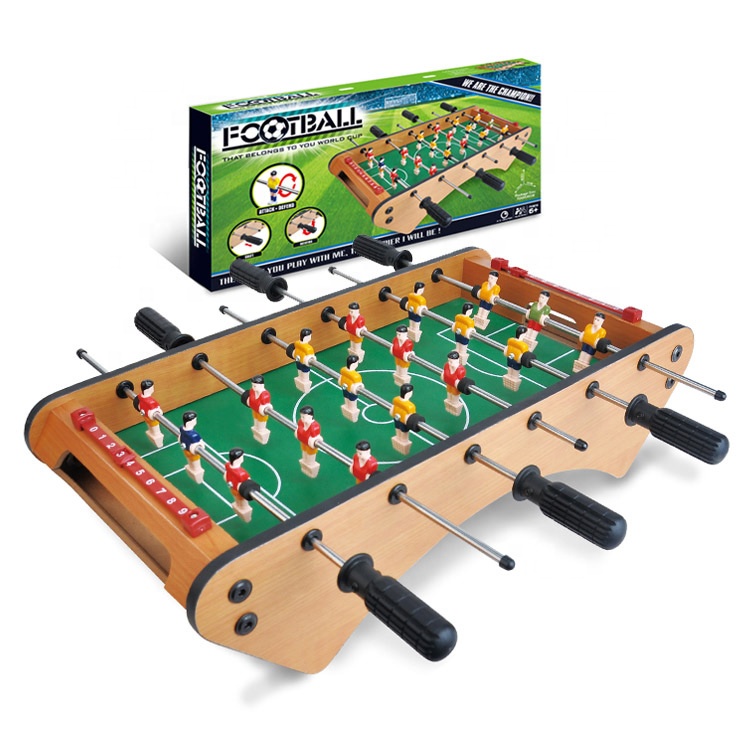 Настольная деревянная игрушка для игры в футбол в помещении