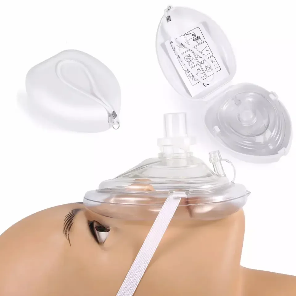 Medical Science First Aid Emergency Medical Training Disposable Outdoor Cardiopulmonary Resuscitation Mask