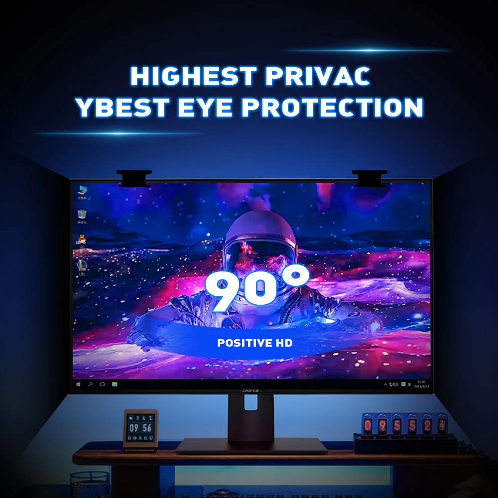 LFD 10 21.5 Inch Computer Privacy Filter Removable Privacy Screen Protector