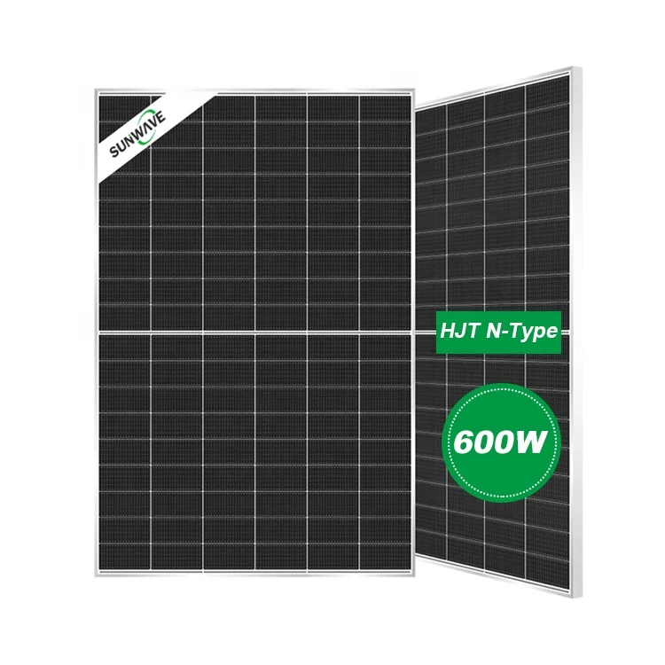 Huasun Tier 1 N Type 580w-600w Solar Panels - Efficient Power