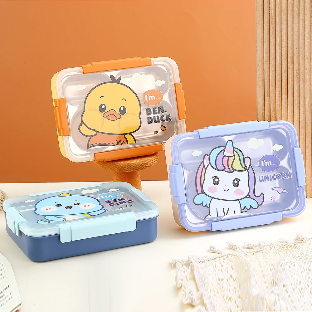 Yellow Duck 1000ML Kawaii Lunch Bento Box