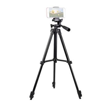 Kaliou Professional Portable Aluminum Alloy Camera Tripod 3120 Tripod Stand for Smartphone Remote Selfie Stick detail image