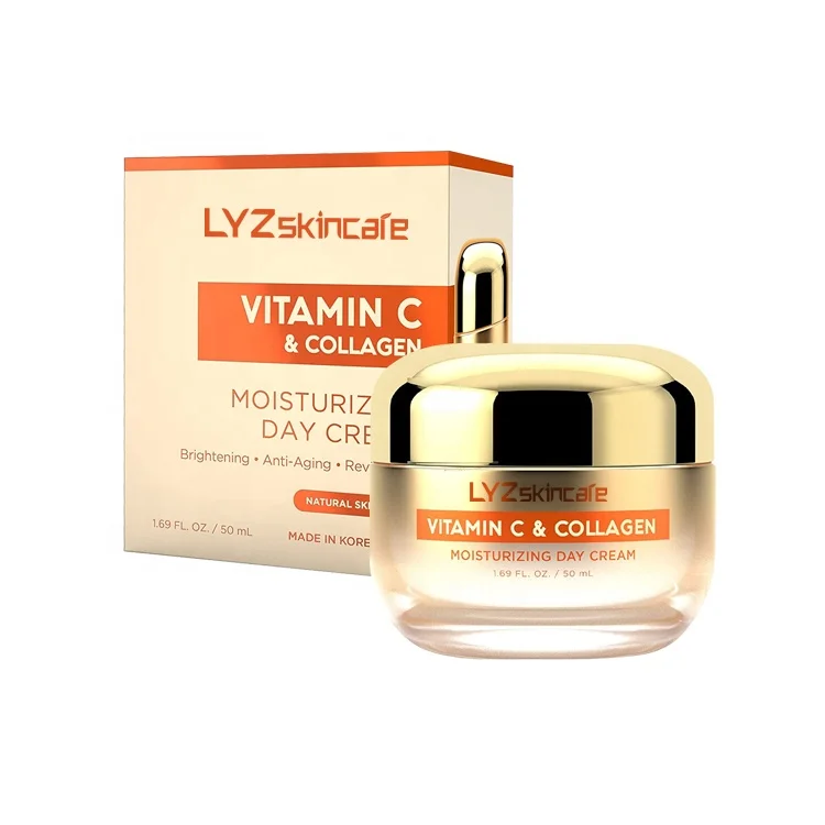 LYZ skincare Vitamin C & Collagen Day Cream AntiAging Brightening