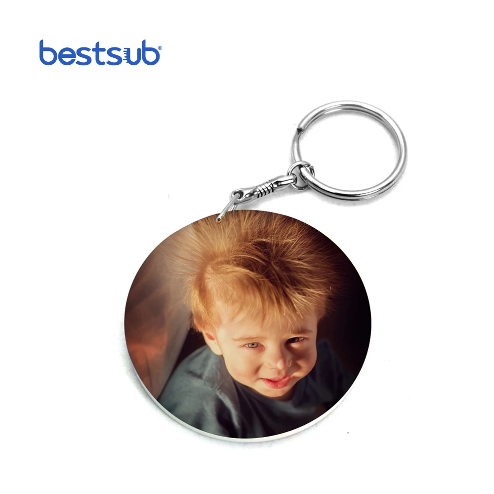 180pcs Ensemble De Porte Clés Sublimation, Double Face 60