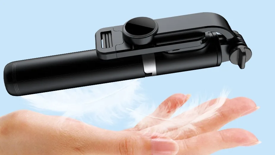 Q02 Bt Flexible Selfie Stick 360 Rotation Portable Lightweight Detachable Wireless Extendable