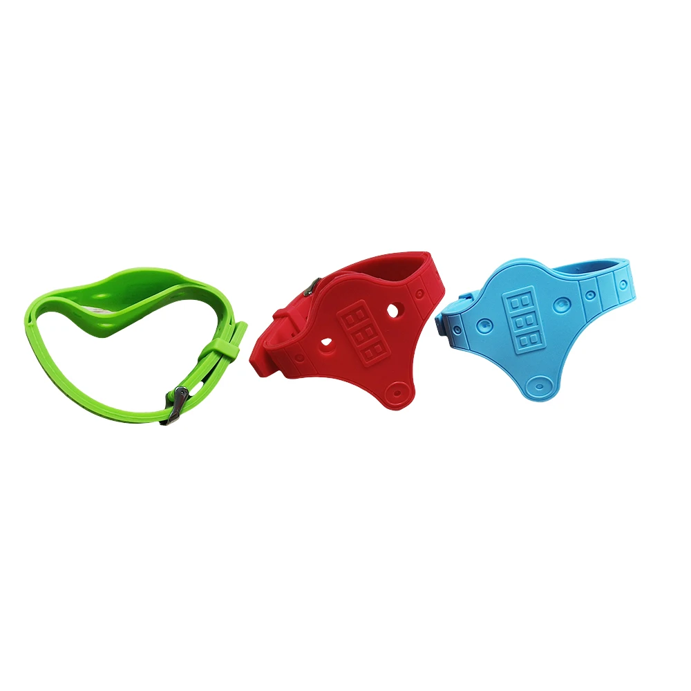 Factory Customize Adjustable Silicone Rubber Key Wristband Key Bracelet Locker for Gym Swimming Sauna Lined Locker