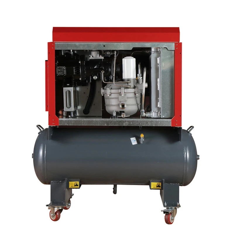 ソラン単相7.5kw 10馬力エアコンプレッサー電動モーターオールインワン 