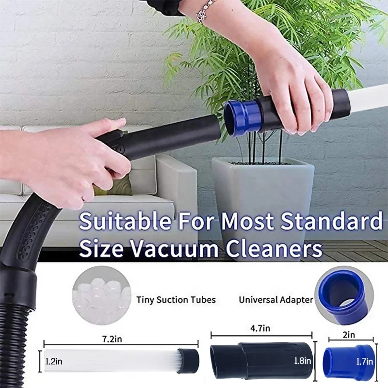 Multi-functional Dust Daddy Brush Cleaner Dirt Remover Portable Universal  Vacuum Attachment Tools - home