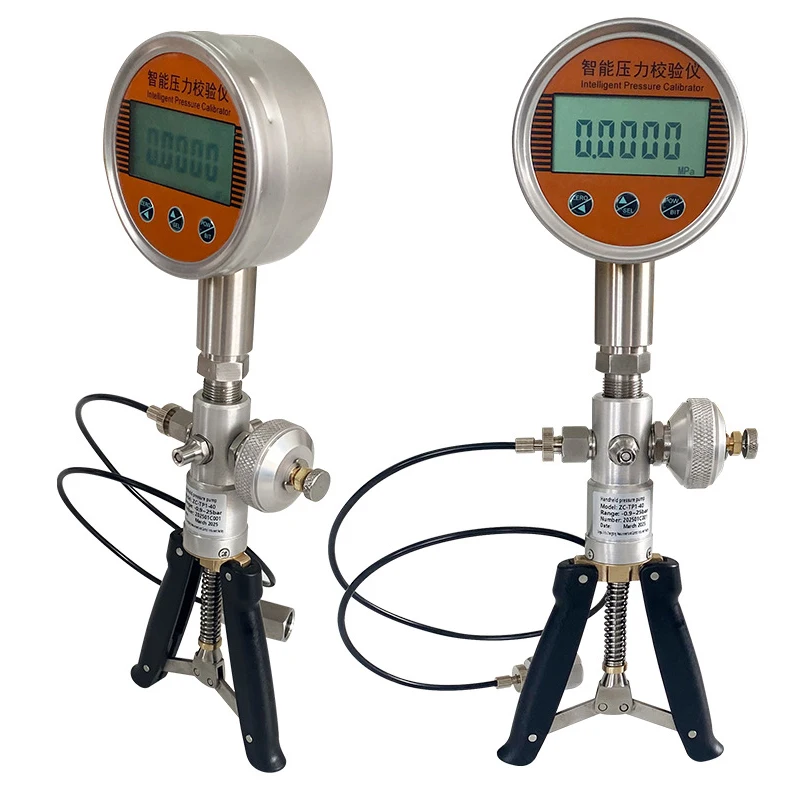 0,1 3,0 MPa Luftdruck-Kalibrator Handgehaltene Vakuumpumpe Luftdruck-Kalibrator -0,88 bis 3 MPa Effiziente Kalibrierung – Detail 2
