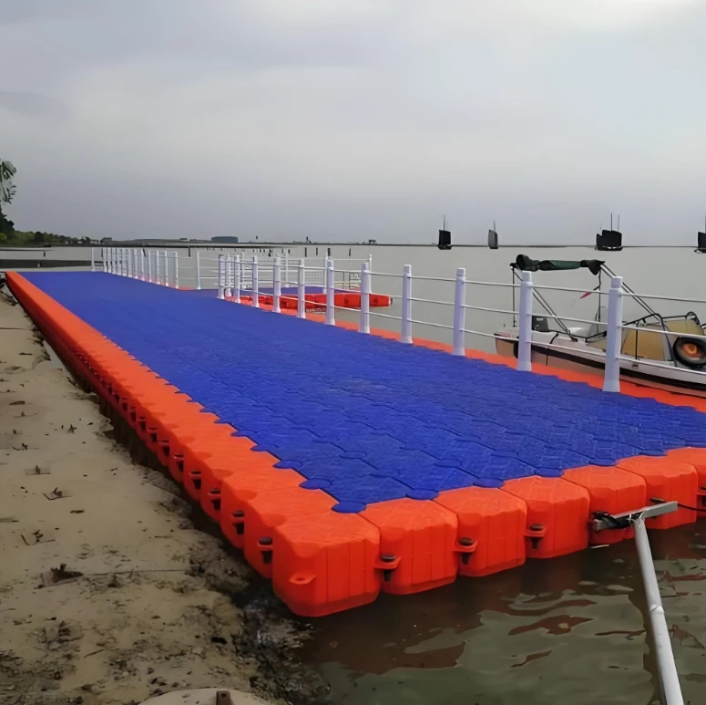 Plastic Rotomolded Floating Dock Pontoon Made by Aluminum Rotation Mold Buoy River Drogue Sea Dobber