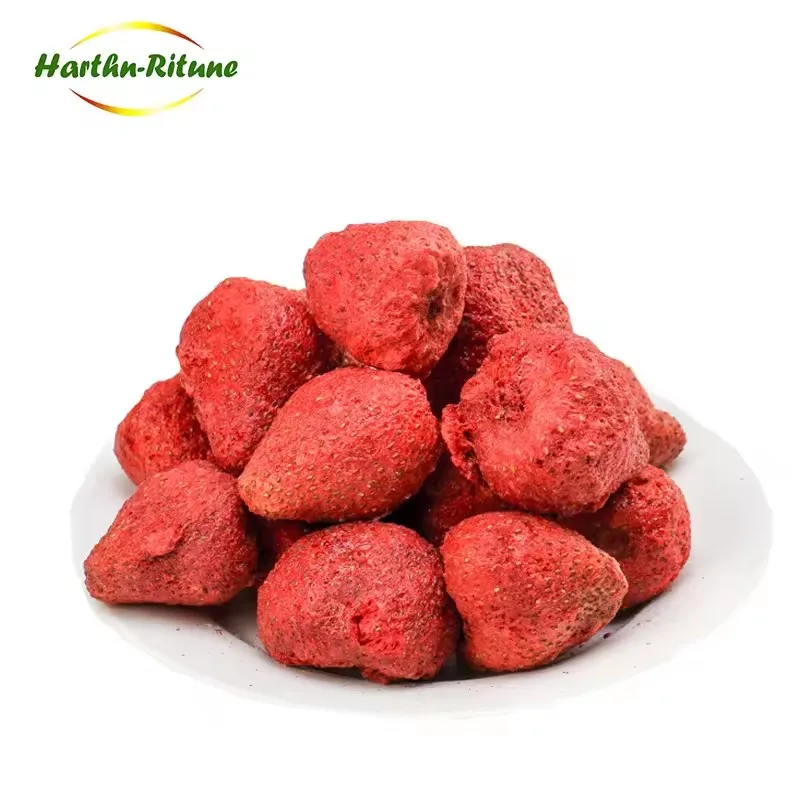 Wholesale Price Freeze Dried Strawberry FD Fruit in Whole Sliced Diced Freeze Dried Strawberry