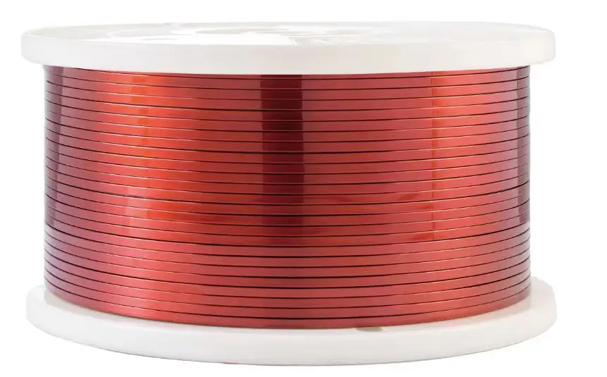 Customized Enameled Flat Copper Wire Coil for Motors