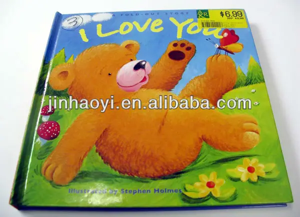 Customized cheap high quality children educational book  printing service