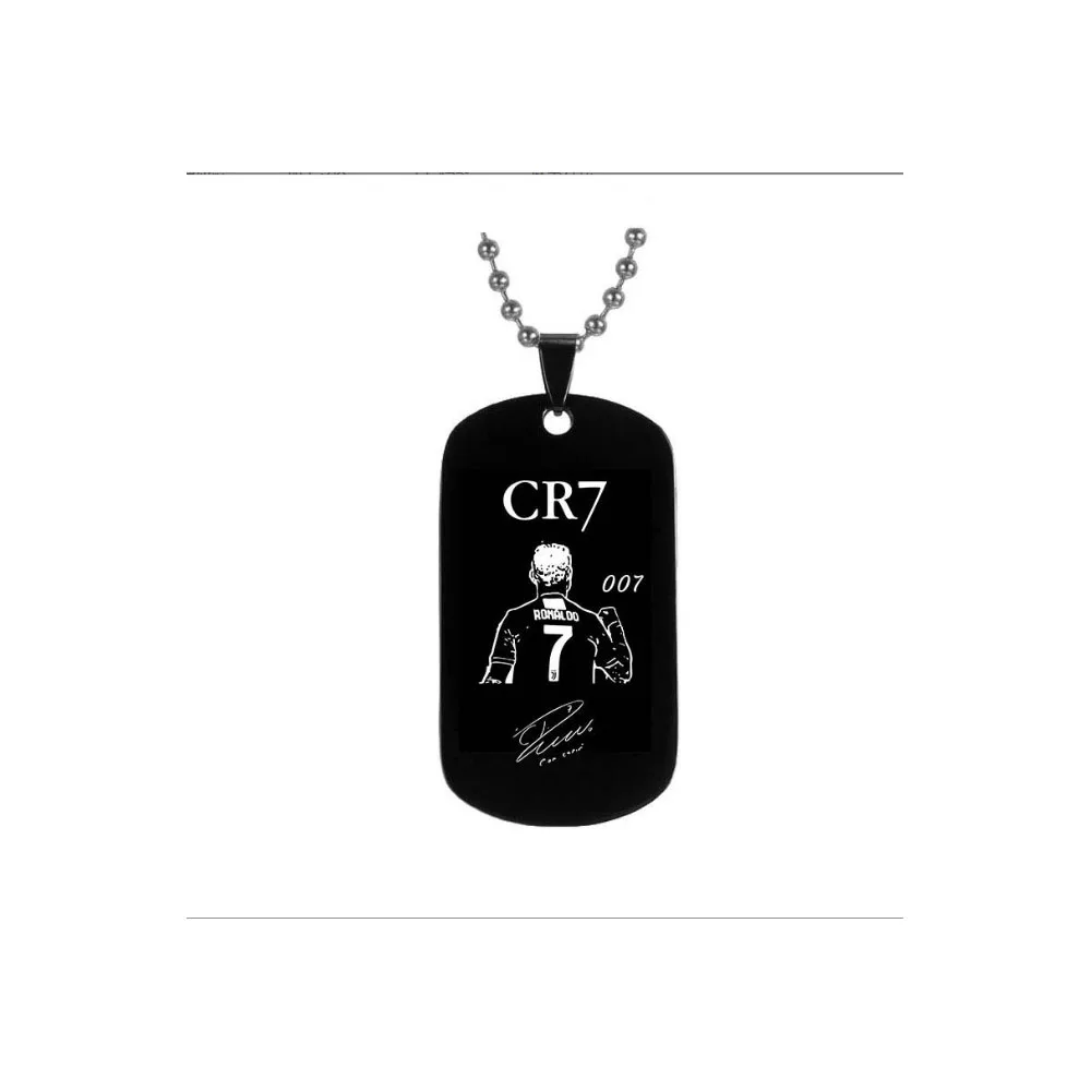 2026 Football World USA Canada Mexico Cristiano Ronaldo No7 Soccer Stainless Steel Plated Waterproof Fashion Hip for Pendant