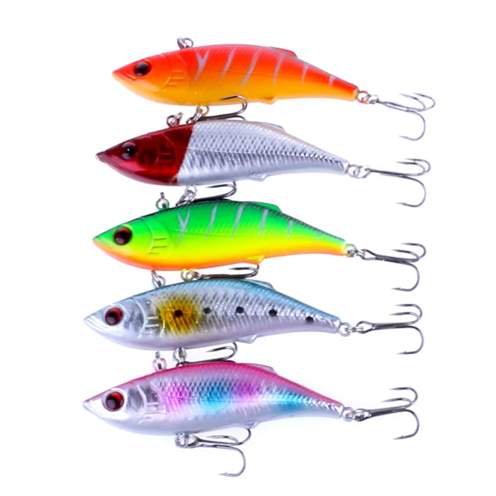 10-Pack Fishing Lures – Crankbaits, Jerkbait Minnows – Hard Plastic, Multicolor – Bass Tackle