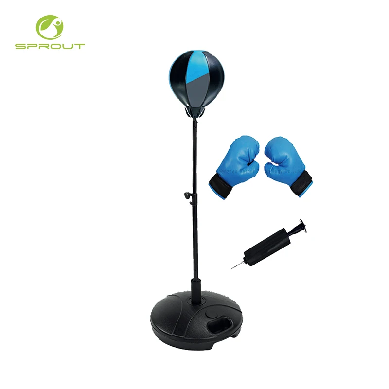Hot Selling Custom Training Reflex Ball Punching Bag Toy Kids Boxing Set