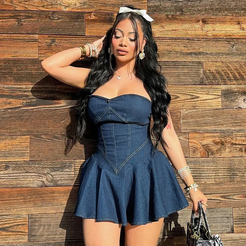 Casual denim summer dresses online