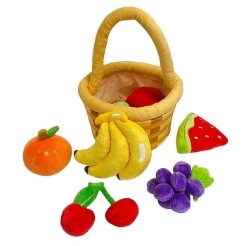 Factory Direct Customizable Vegetable Plush Toy Set Featuring Carrot Cabbage Tomato Soft Stuffed Animals