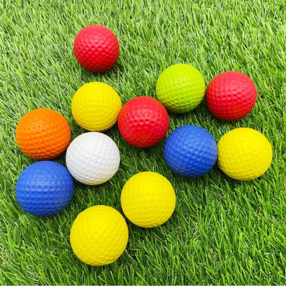 High Performance Golf Balls Pu Foam Golf Ball Sponge Indoor Practice