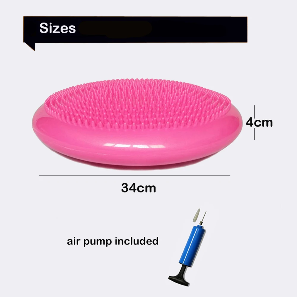 High Quality Gym Training Physio Cushion Wobble Chair Disc Balance Air ...