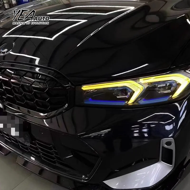 product yellow drl multi color led lights for bmw 3 series g20 g28 g21 lci 320 325 330 daytime running light drl board 2023 2024-4